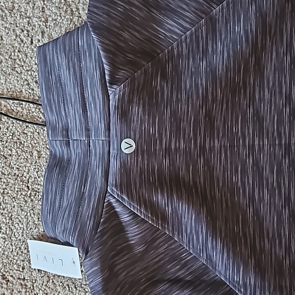 NWT gray activewear sweater - Picture 6 of 7